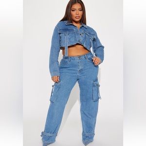 FN Cargo Denim Set